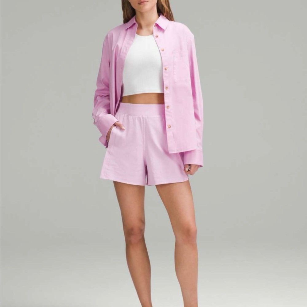 Lululemon Stretch Woven Relaxed-Fit High-Rise Short 4"